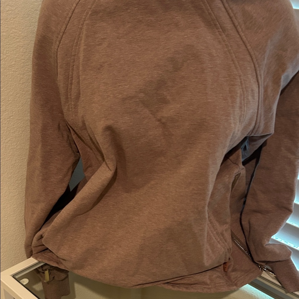 Varley Light Mauve Cowl Neck Sweater